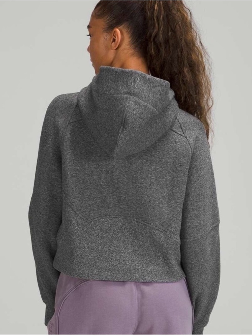 Lululemon scuba cropped full zip